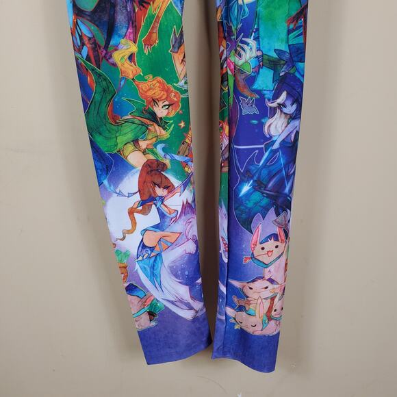 DOTA2 Botjira Watercolor Hero Stretchy Leggings Women's Size XXL - Picture 4 of 11